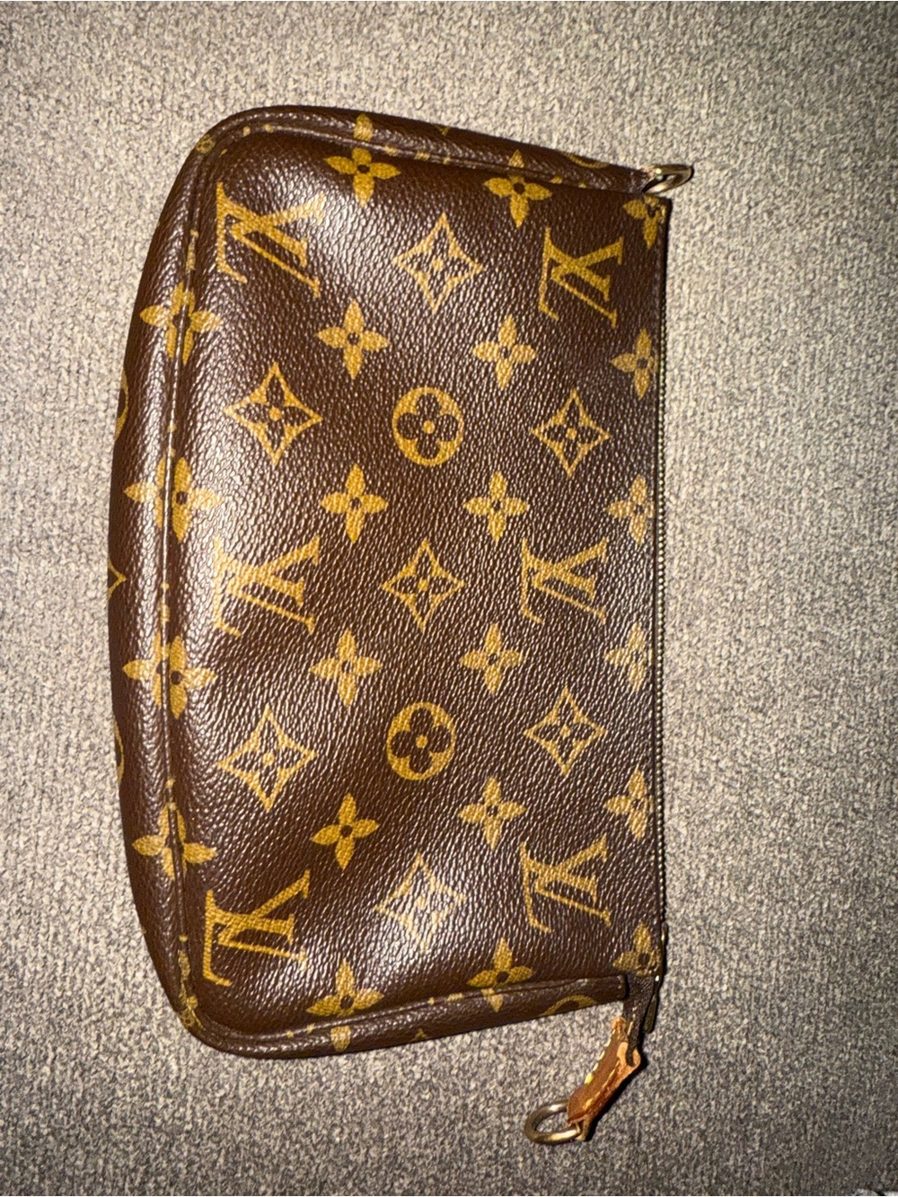 LOUIS VUITTON Monogram Pochette Accessoires Pouch